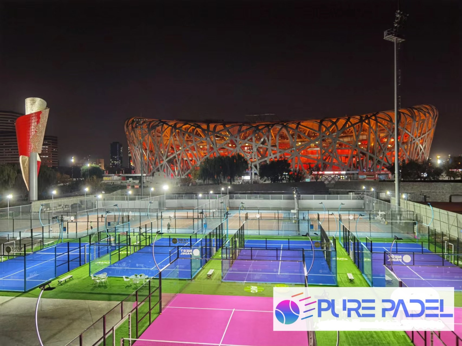 Panoramic padel court（NEST）